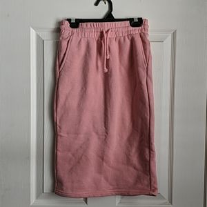 TNA/Aritzia Pink Cariboo Skirt